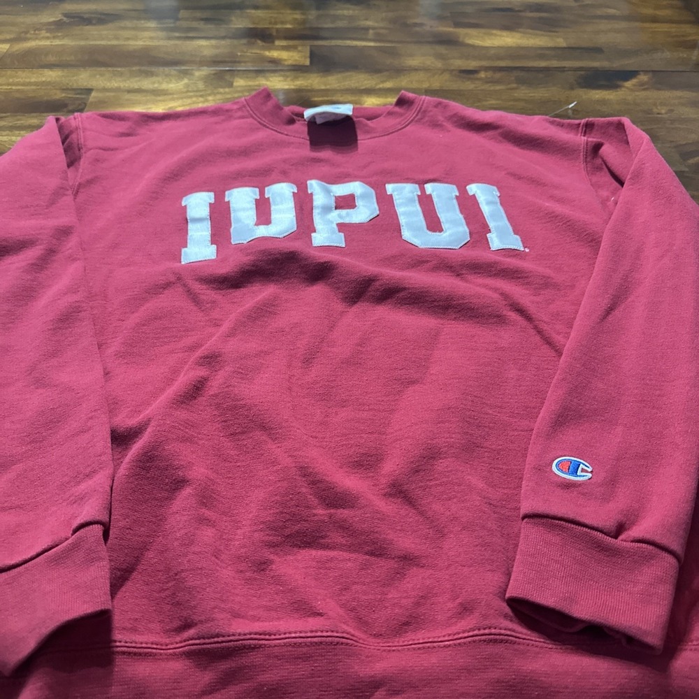 IUPUI. Champion‎ Crewneck Large Red Sweatshirt